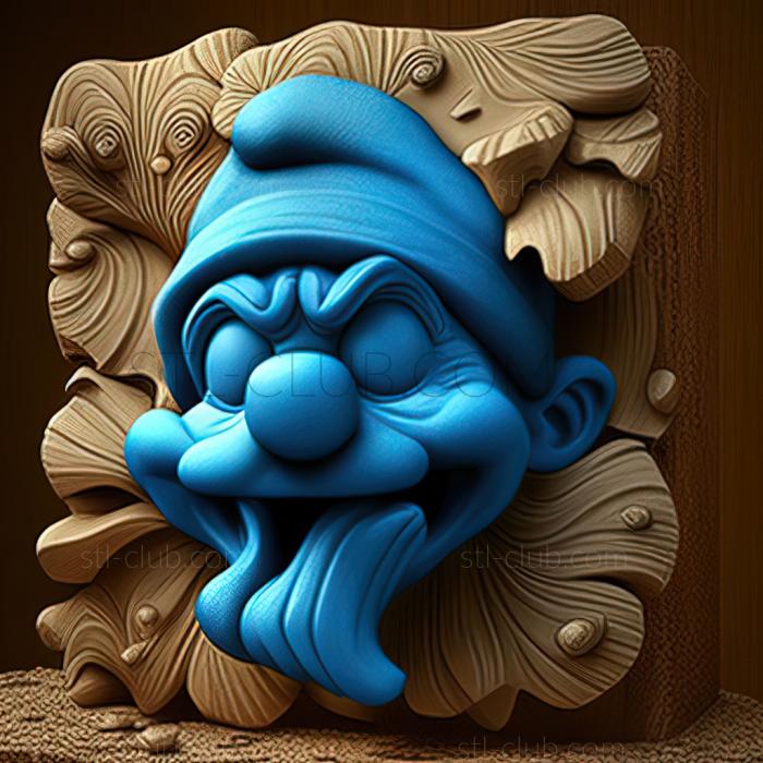 3D model Smurfs (STL)